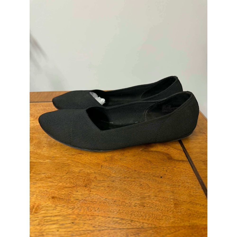 Torrid Womens Black Knit Pointed Toe Ballet Flats Shoes 11.5 WW 16303733 - Picture 5 of 10